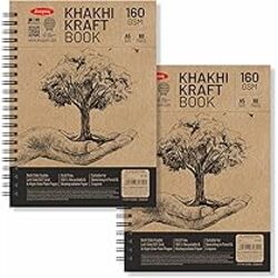 Anupam Khakhi 140 Gsm A5 Book 80 Pages